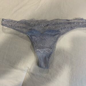 Dita von teese lace panty silvery blue